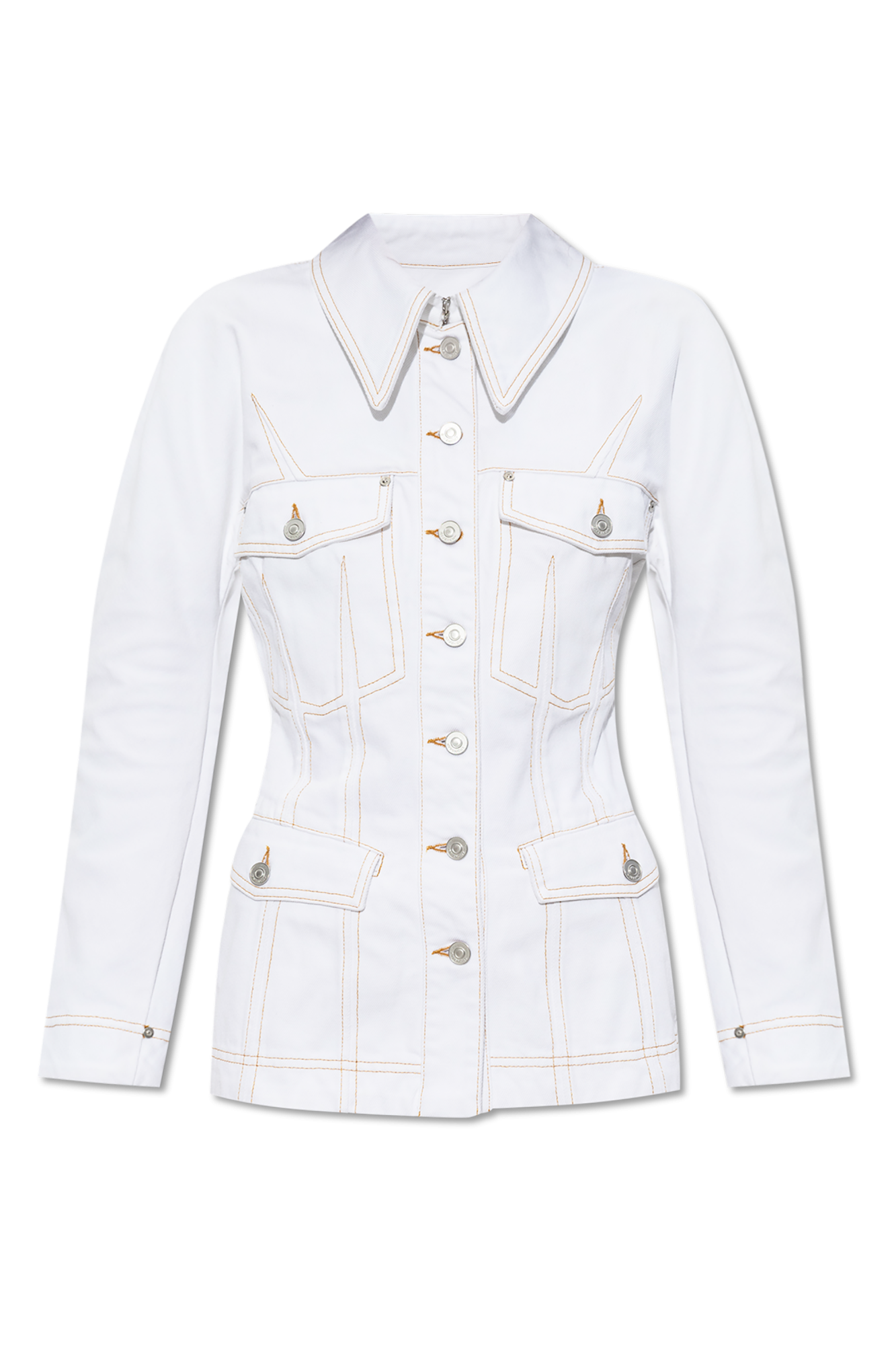 アウターその他 GIVENCHY Denim jacket White BW00QC5YB4 White Denim jacket Givenchy - Vitkac Canada